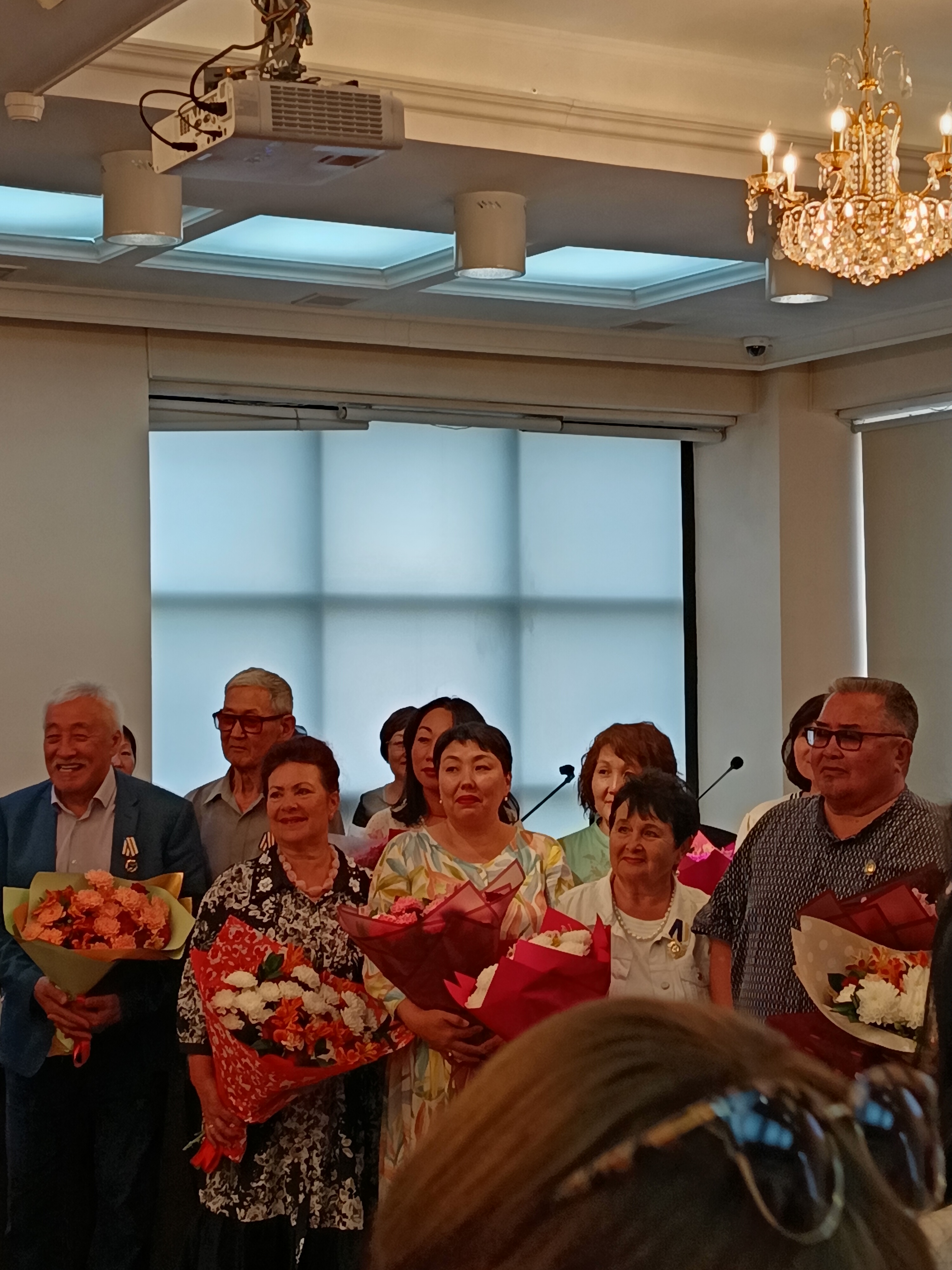 В Национальной библиотеке прошла торжественная церемония награждения государственными и правительственными наградами